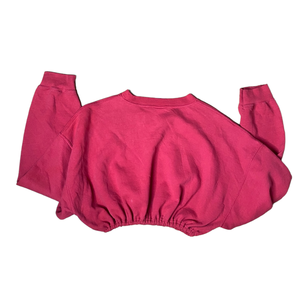 Miami Beach Florida Reworked Crop Crewneck