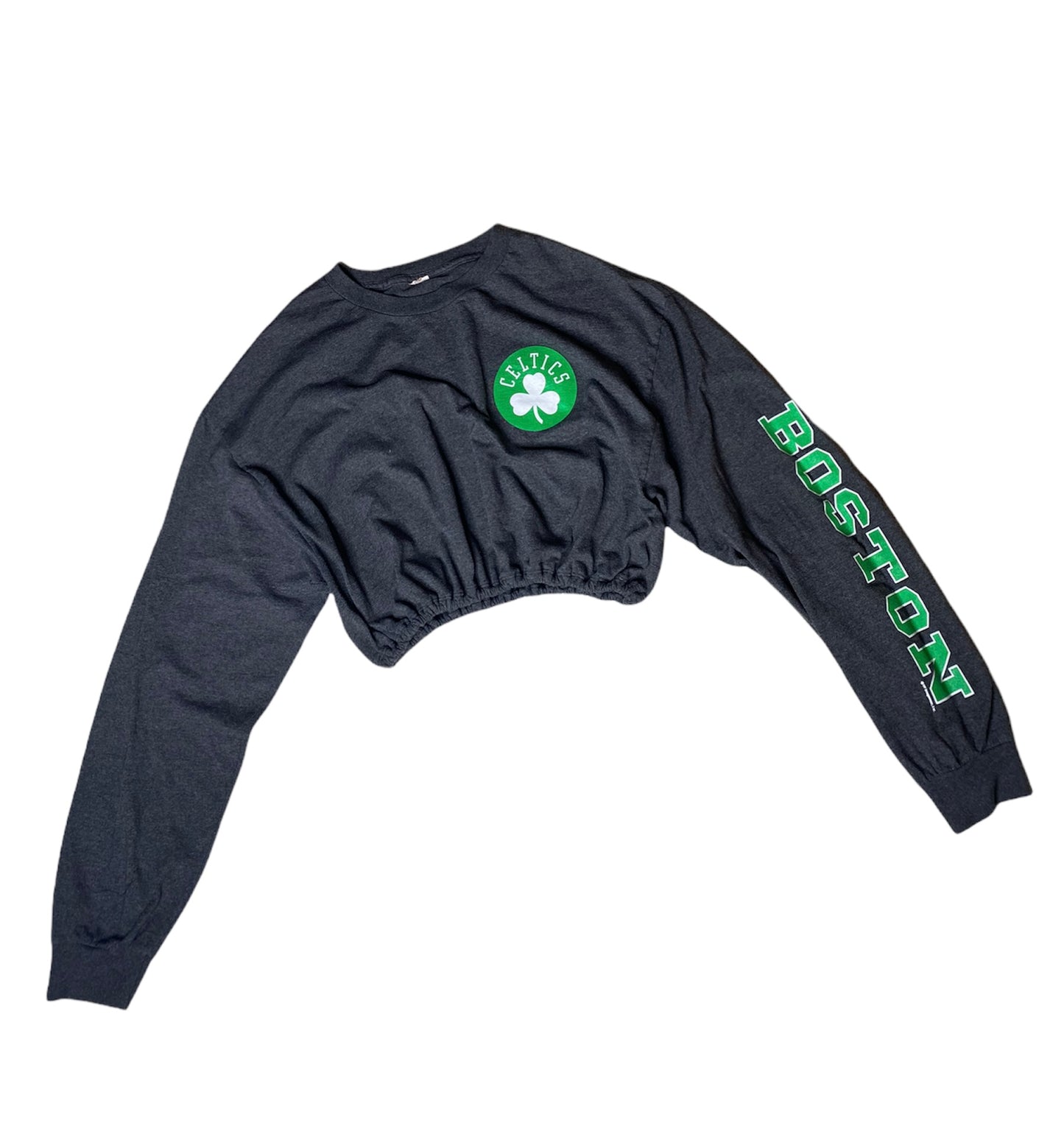 Boston Celtics Reworked Crop Longsleeve