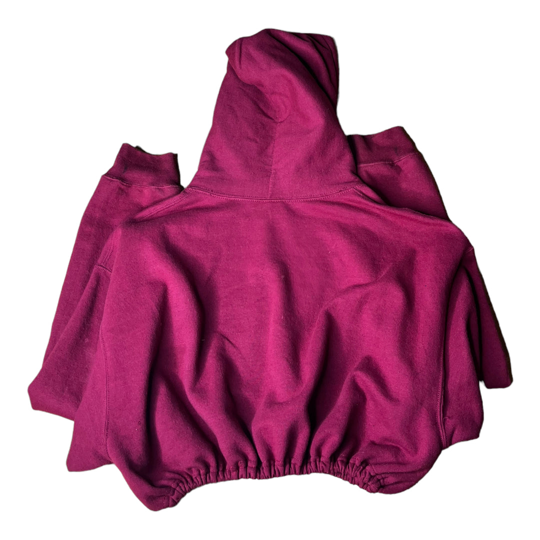 Ohio State Buckeyes Reworked Crop Hoodie