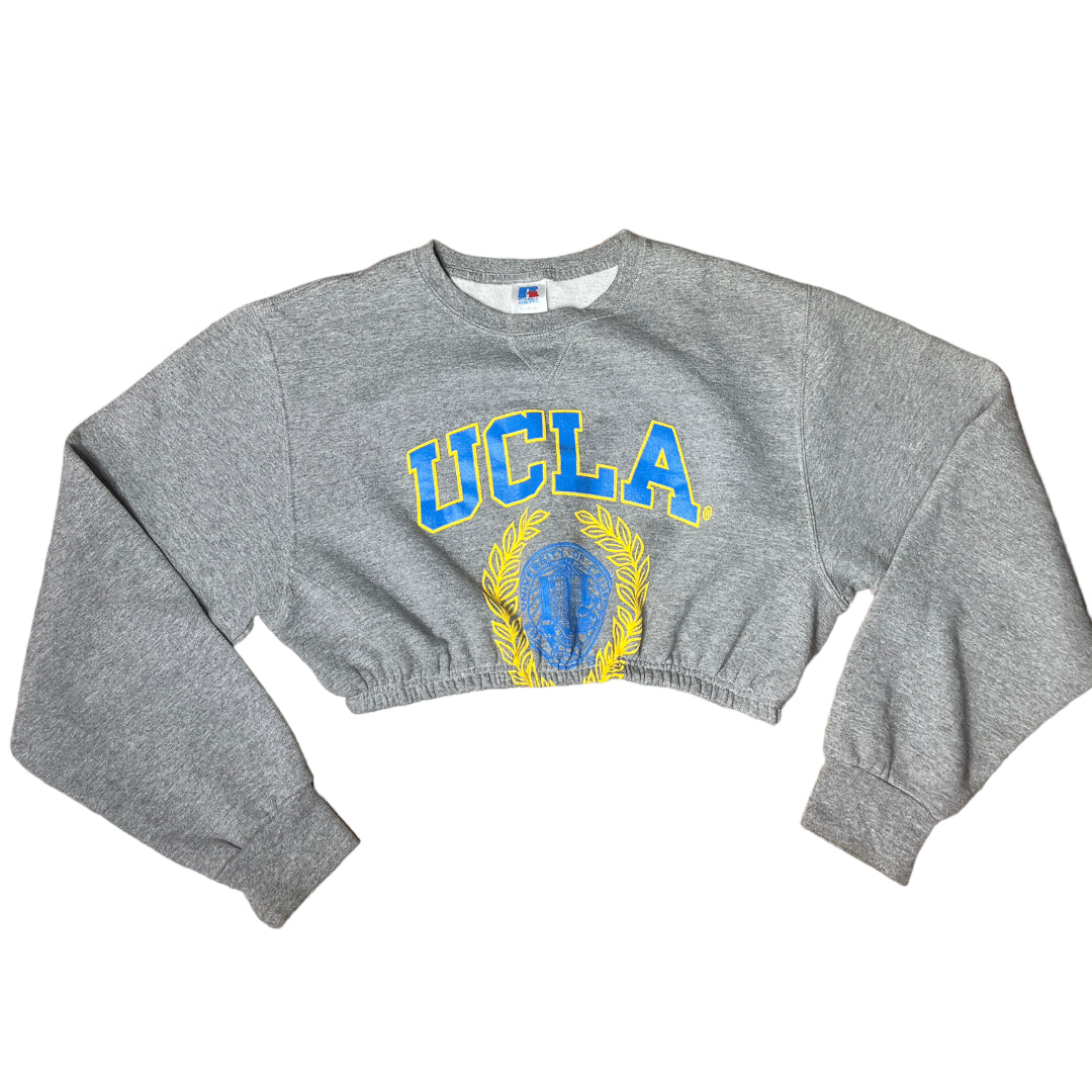 UCLA Reworked Crop Crewneck Sweatshirt