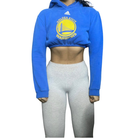 Golden State Warriors Reworked Crop Hoodie