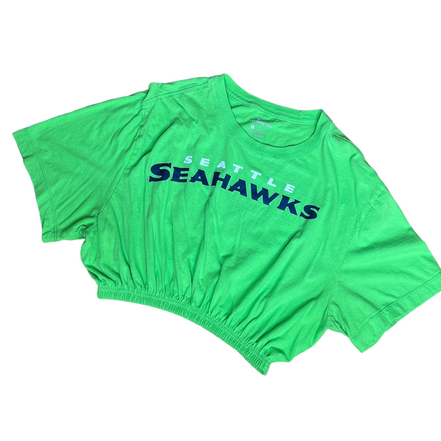 Seattle Seahawks Reworked Crop Top