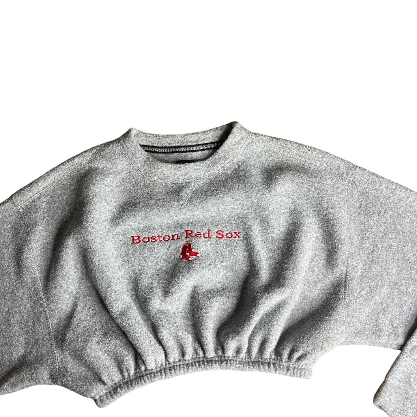 Vintage Boston Red Sox Reworked Crop Crewneck