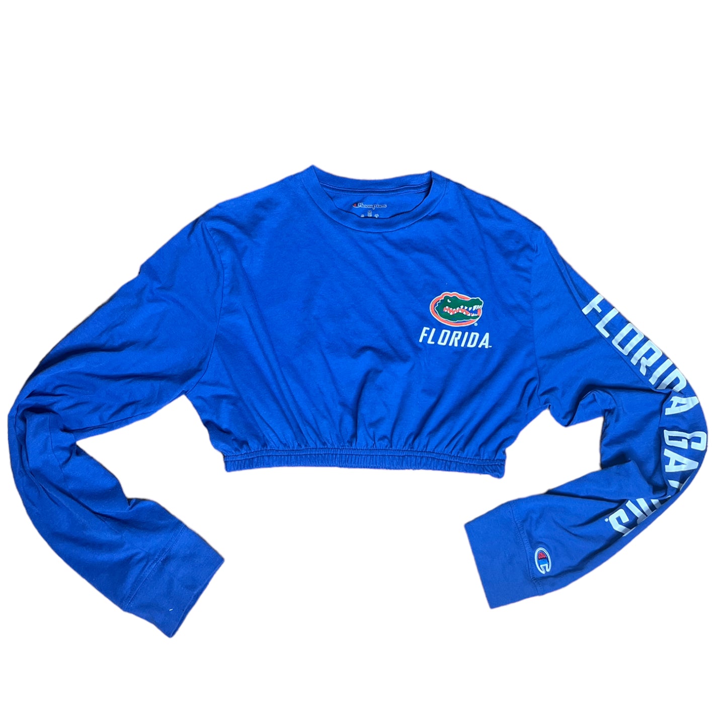 University of Florida Gators Reworked Longsleeve Crop Top