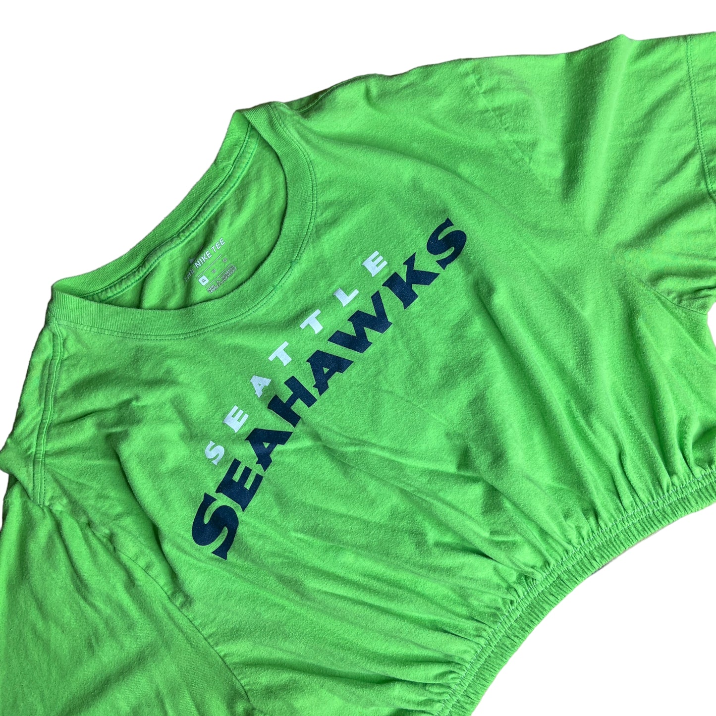 Seattle Seahawks Reworked Crop Top