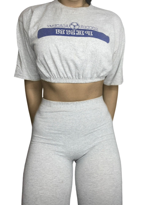 Penn State Soccer Academy Vintage Nike Reworked Crop Top