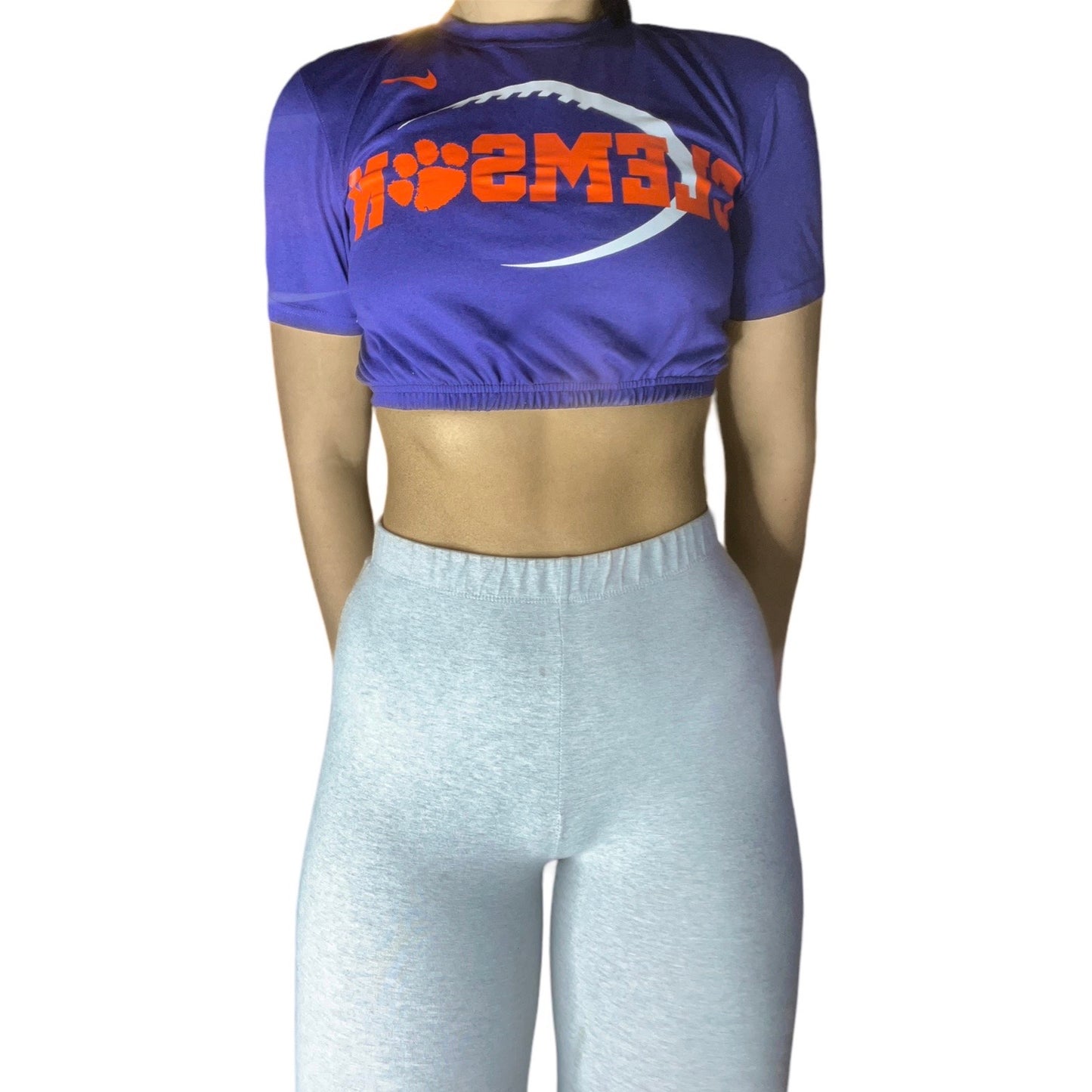 Clemson University Reworked Crop Top