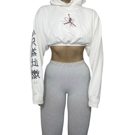 Jordan’s Reworked Crop Hoodie