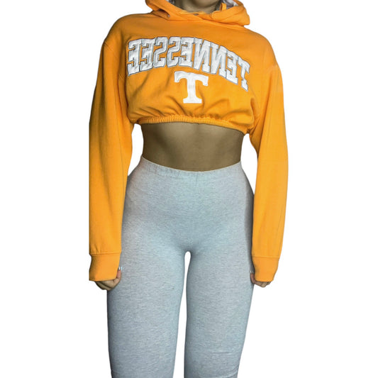 University of Tennessee Reworked Crop Hoodie