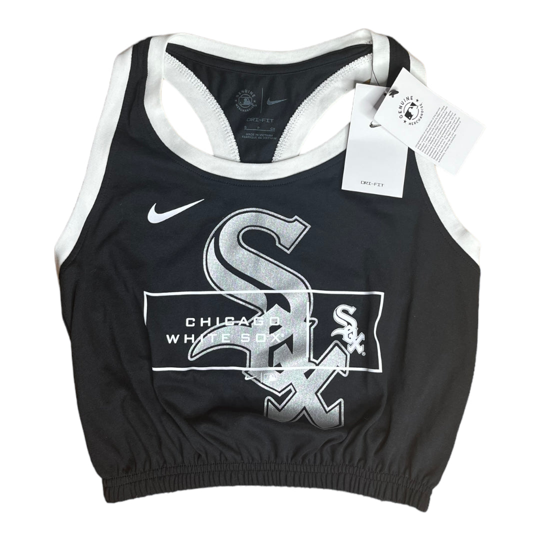 Chicago White Sox Reworked Crop Nike Tank