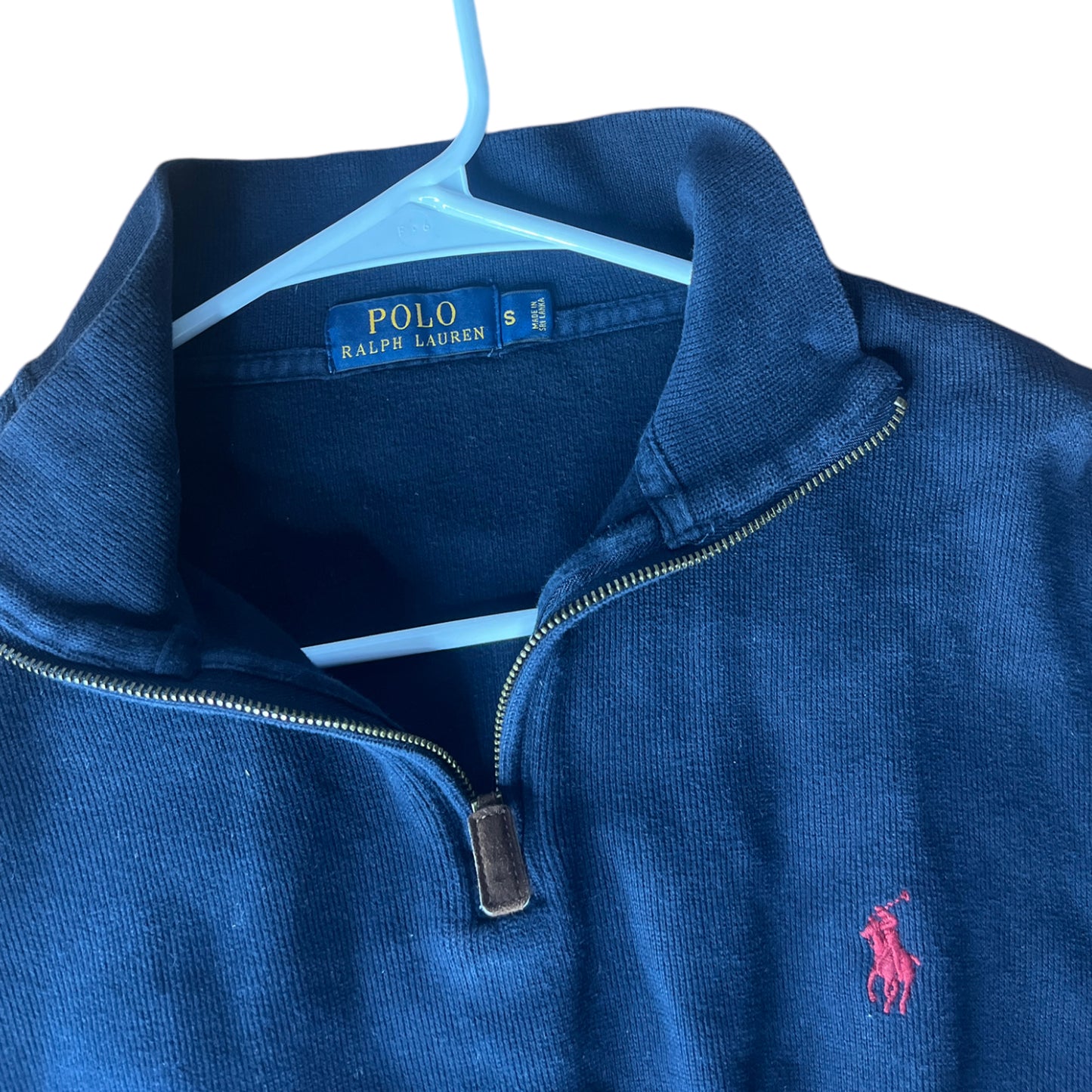 Ralph Lauren Polo Reworked Crop Knit Sweater