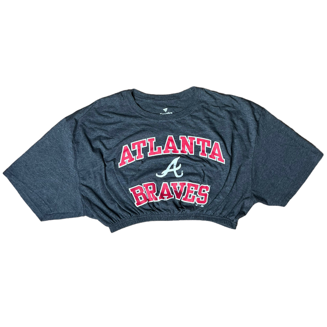 Atlanta Braves Reworked Crop Top