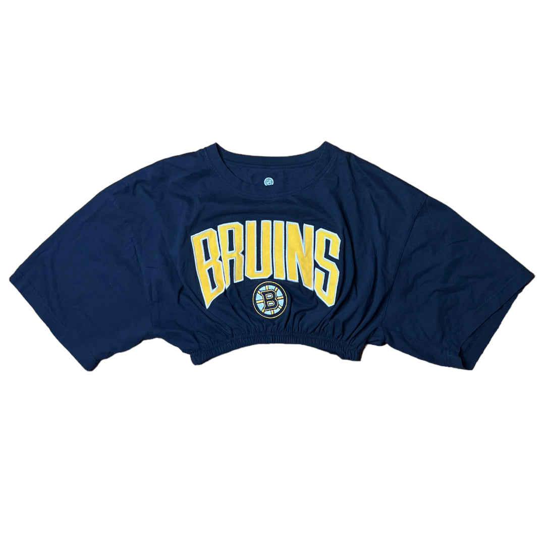 Boston Bruins Reworked Crop Top