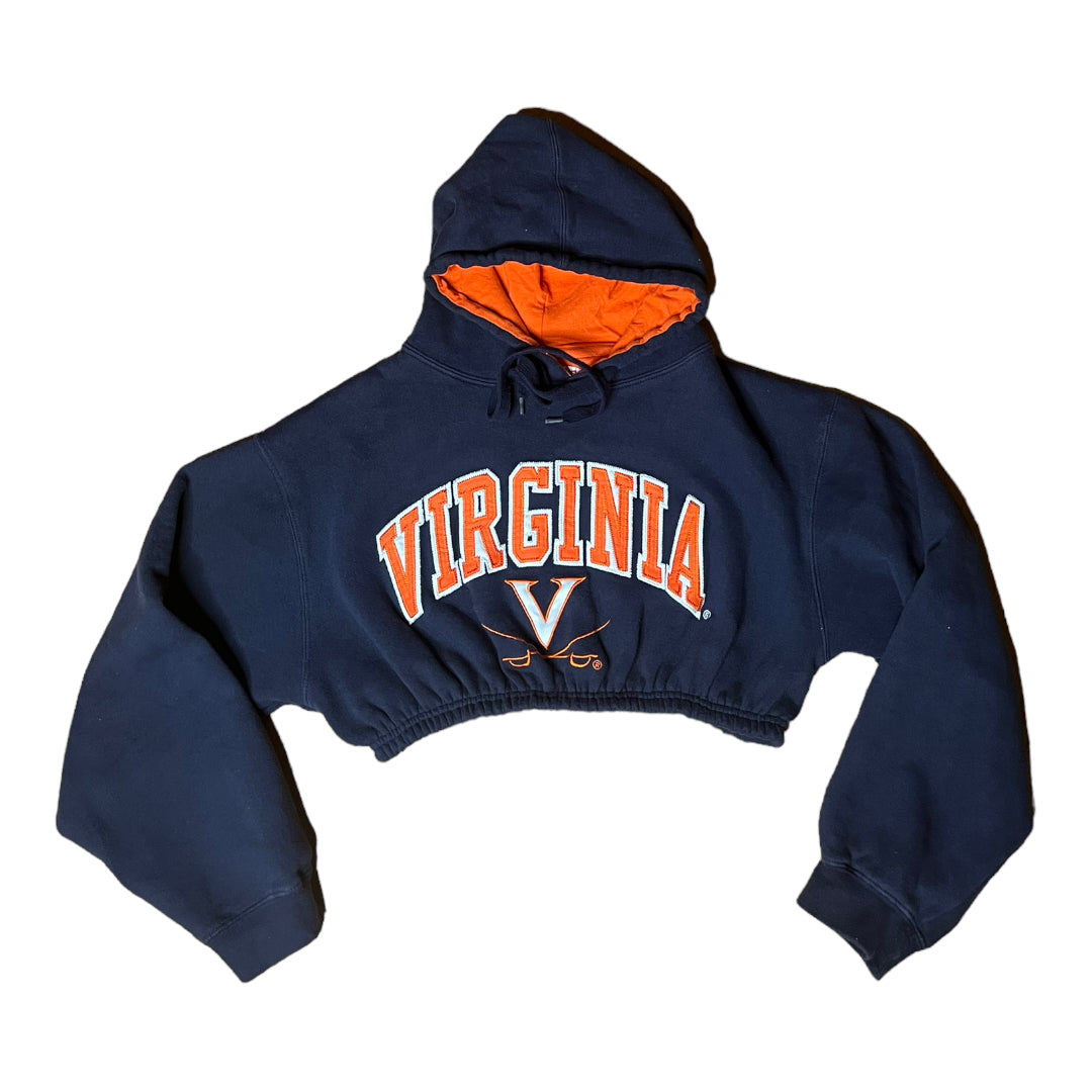 University of Virginia Reworked Crop Hoodie