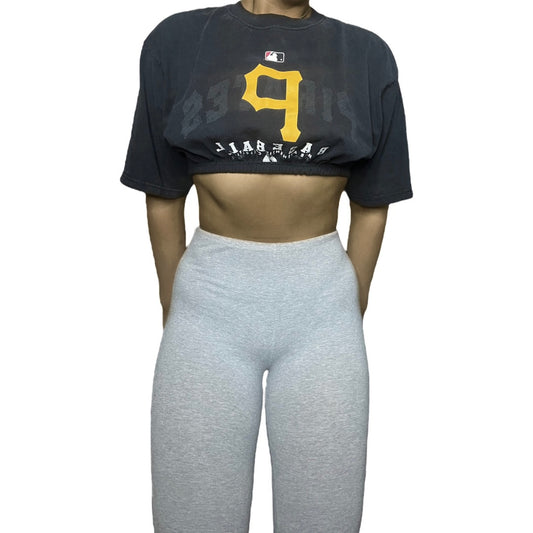 Pittsburg Pirates MLB Reworked Crop Top