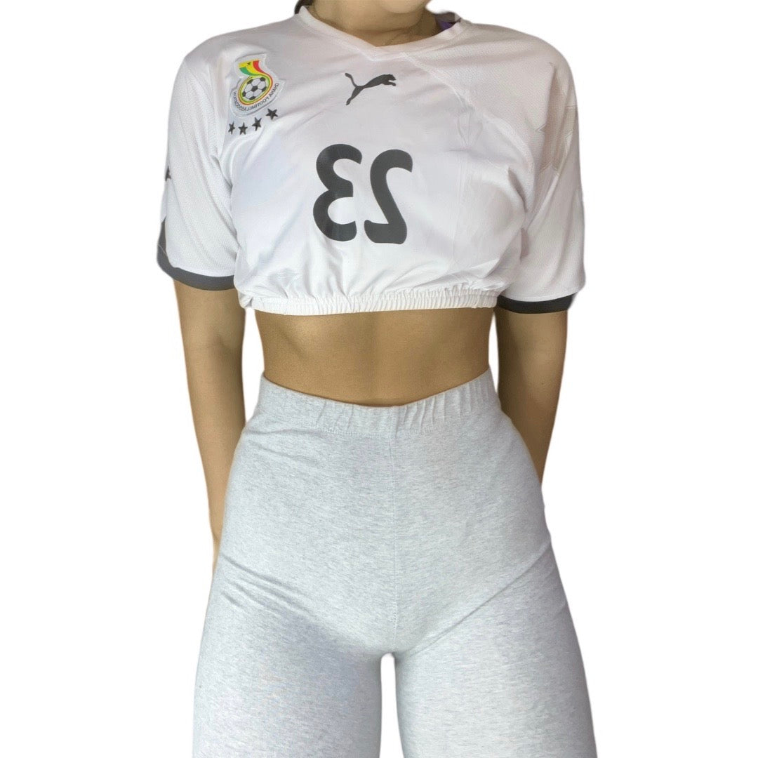 Ghana Football Association Reworked Crop Jersey