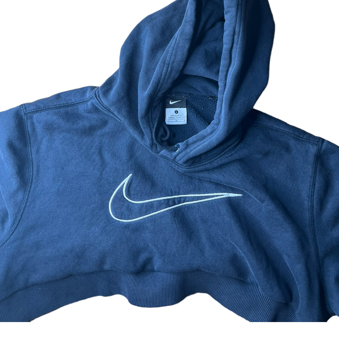 Vintage Nike Reworked Crop Hoodie