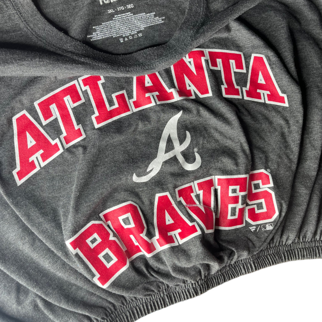 Atlanta Braves Reworked Crop Top