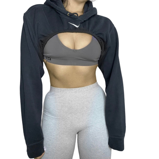 Nike Reworked Crop Hoodie Shrug