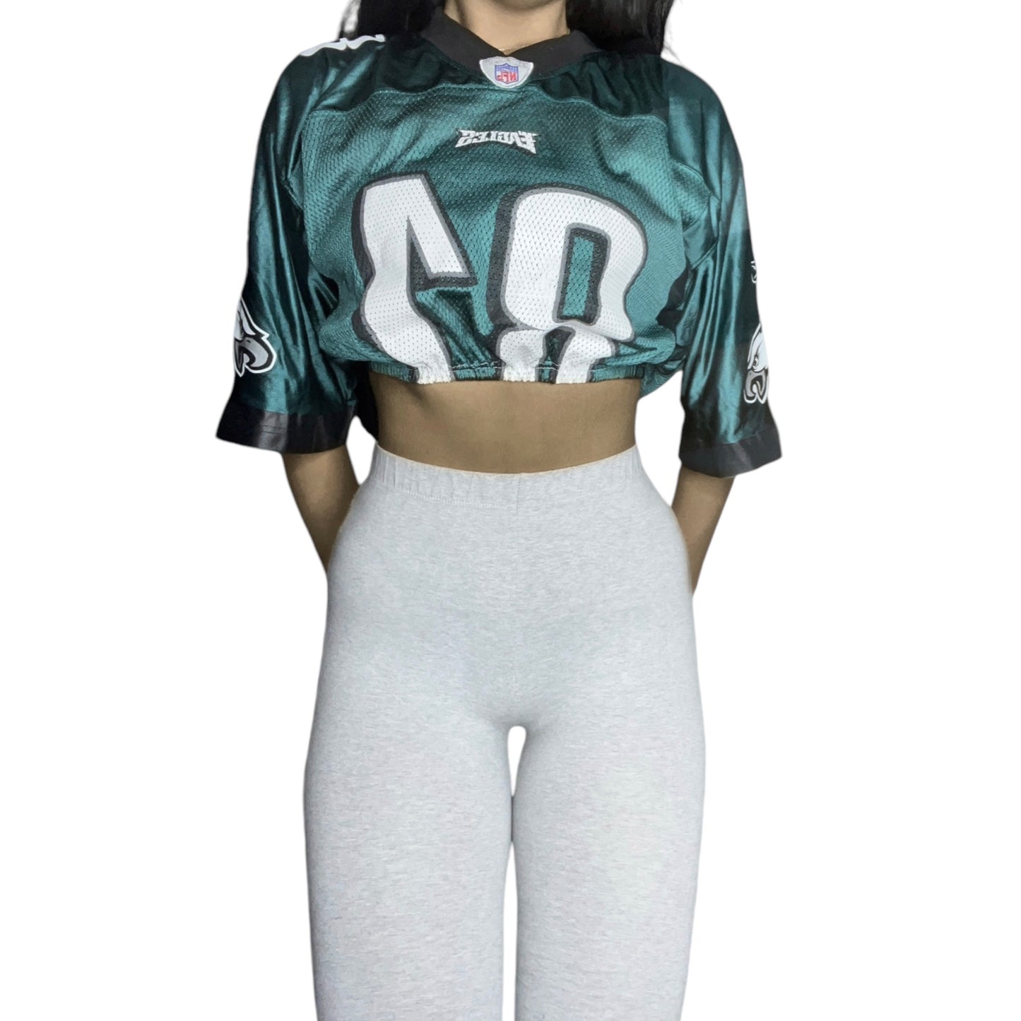 Philadelphia Eagles Reworked Crop Jersey #81 Owens