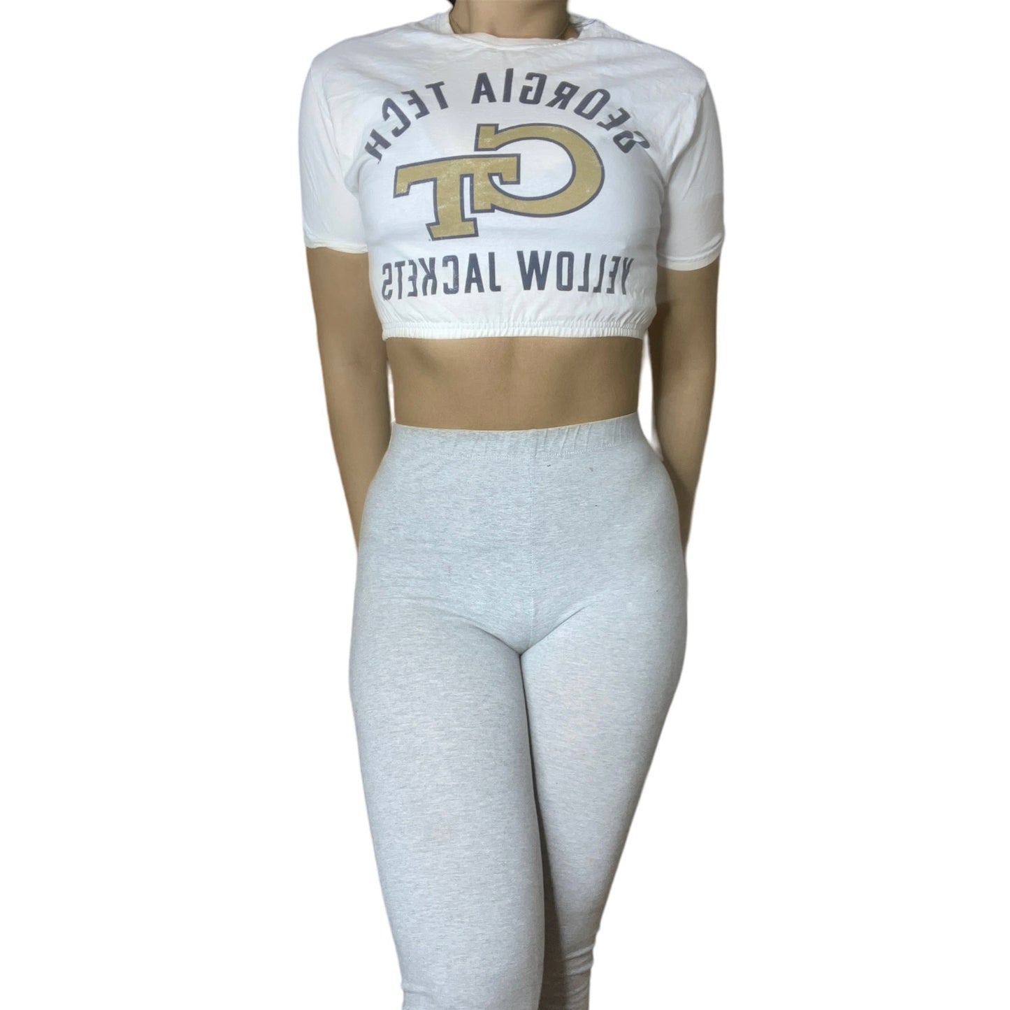 Georgia Tech Reworked Crop Top