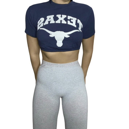 Texas Longhorns Reworked Crop Top