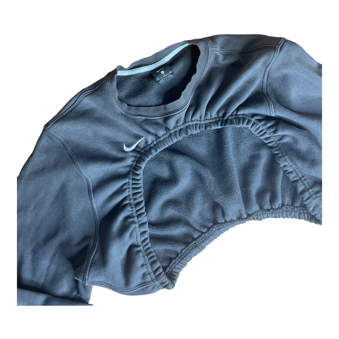 Nike Reworked Super Crop Sweatshirt Shrug Cover Up