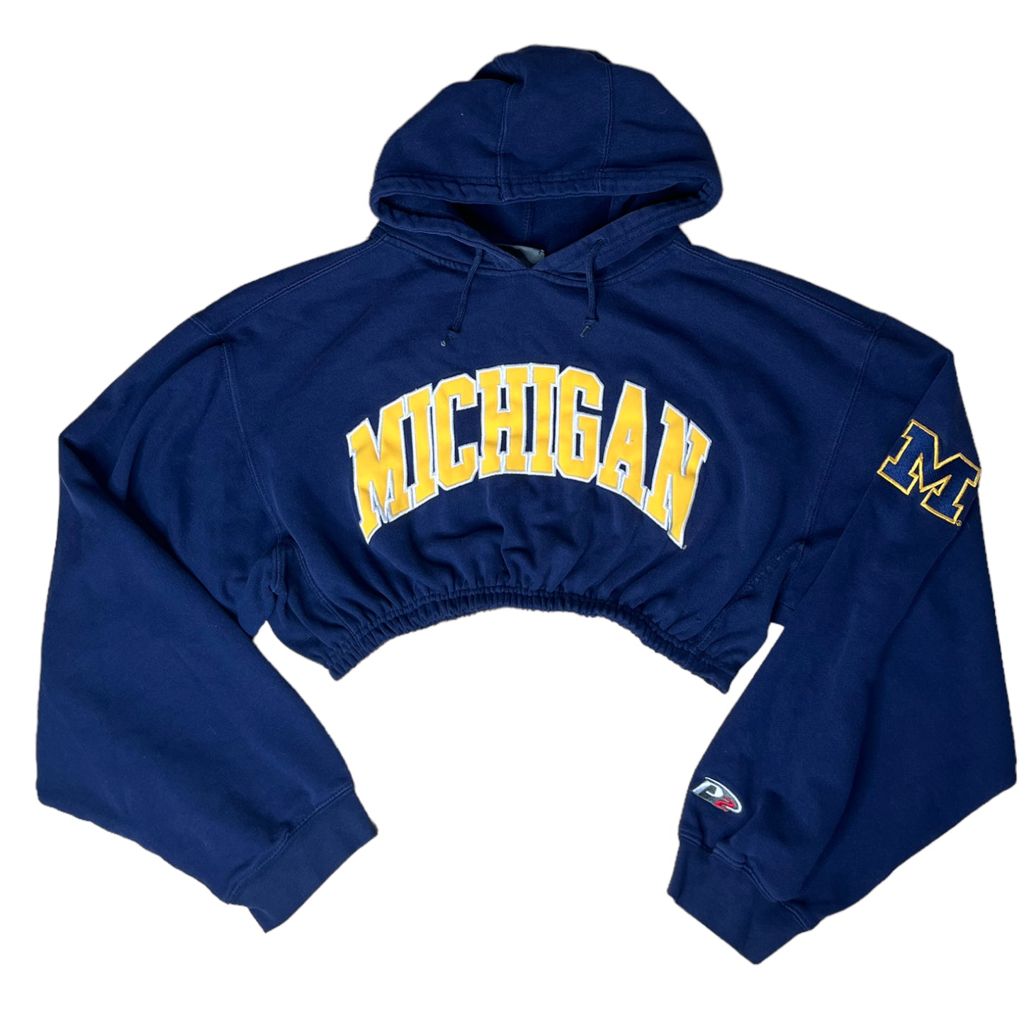 University of Michigan Reworked Crop Hoodie