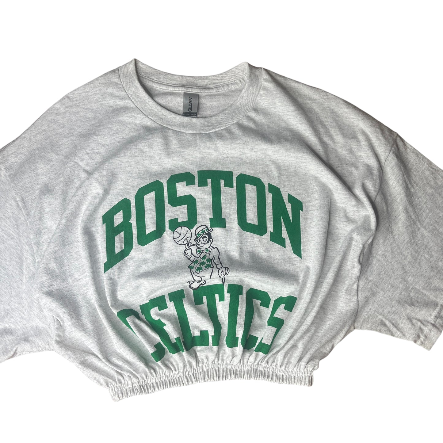 Boston Celtics Reworked Crop Top