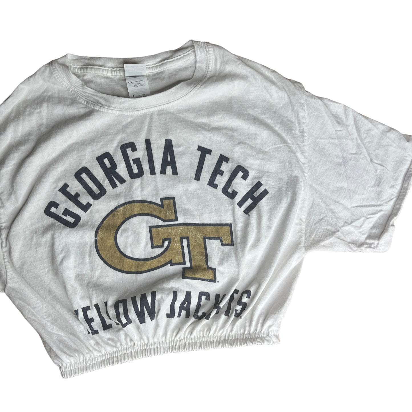 Georgia Tech Reworked Crop Top