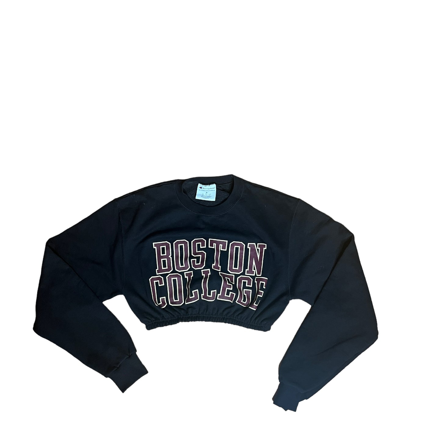 Boston College Reworked Crop Crewneck Sweatshirt