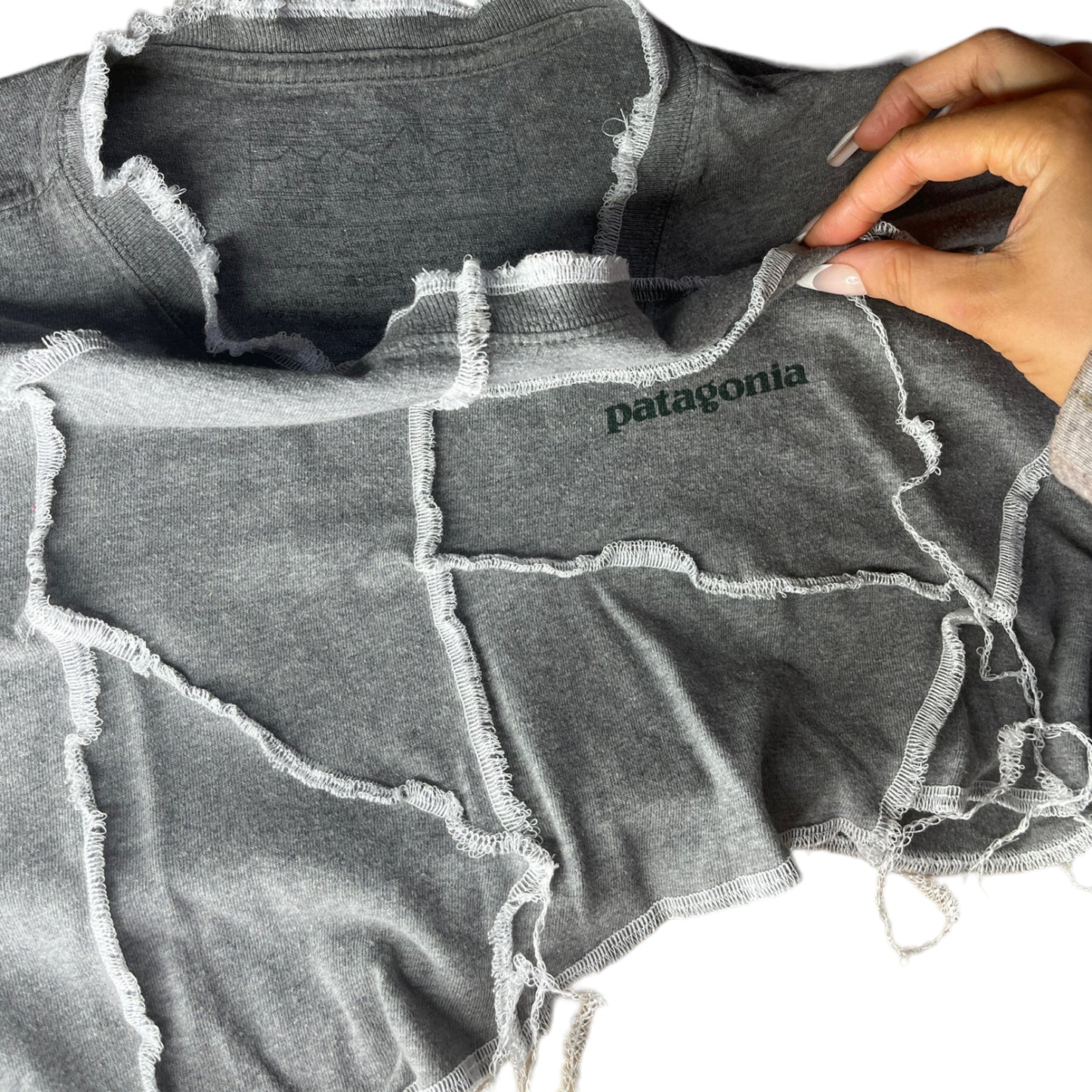 Patagonia Reworked Patchwork Crop Top