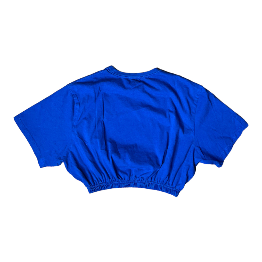 Chicago Cubs Reworked Crop Top