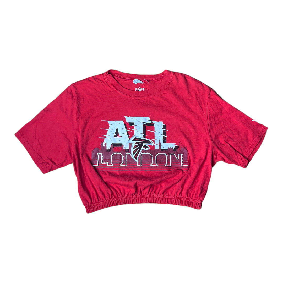 Atlanta Falcons Reworked Crop Top