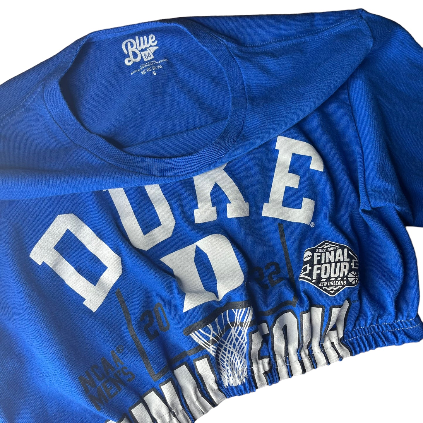 Duke University Reworked Longsleeve Crop Top