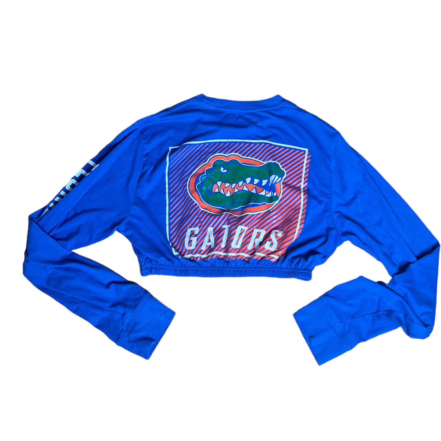 University of Florida Gators Reworked Longsleeve Crop Top