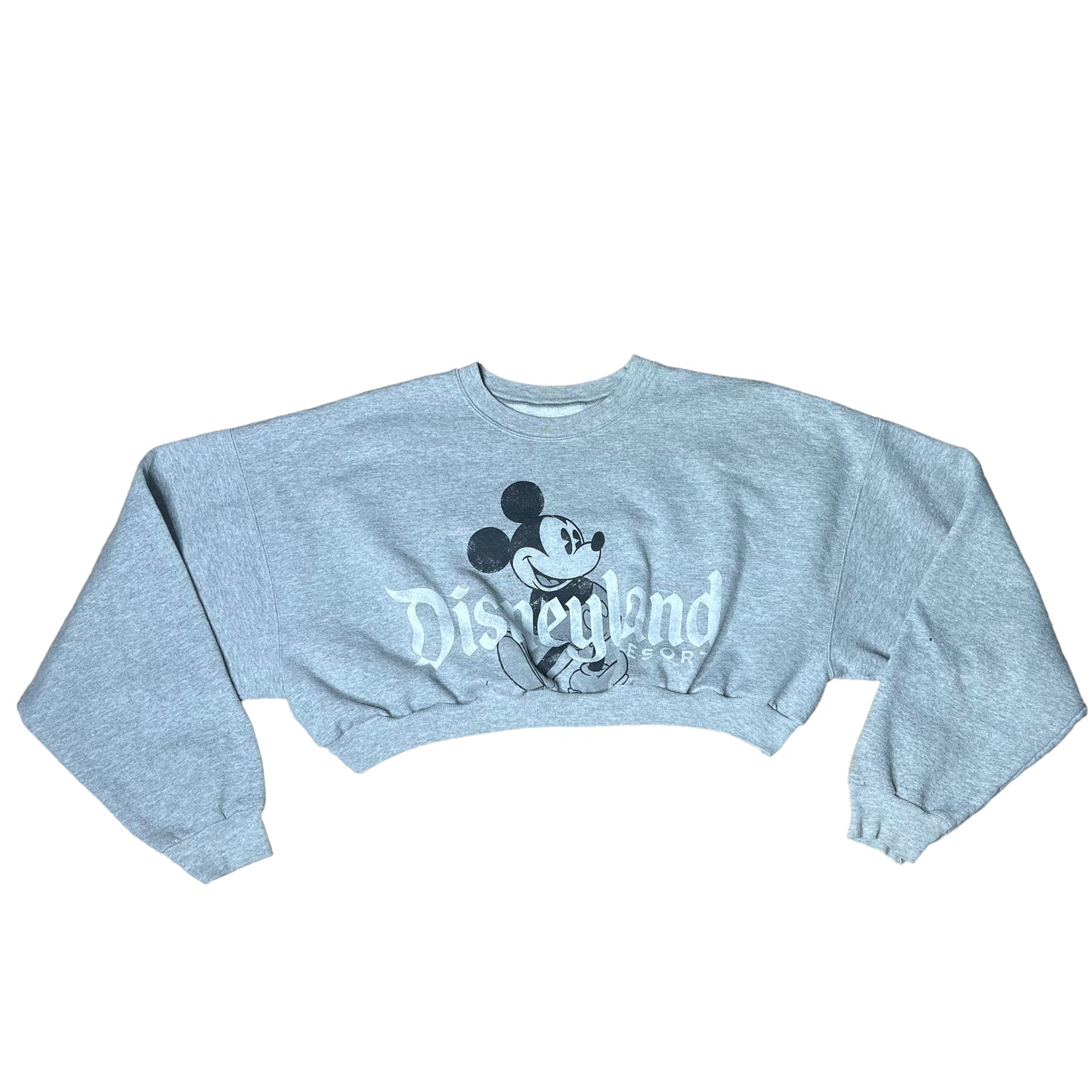 Vintage Disneyland Reworked Crop Crewneck