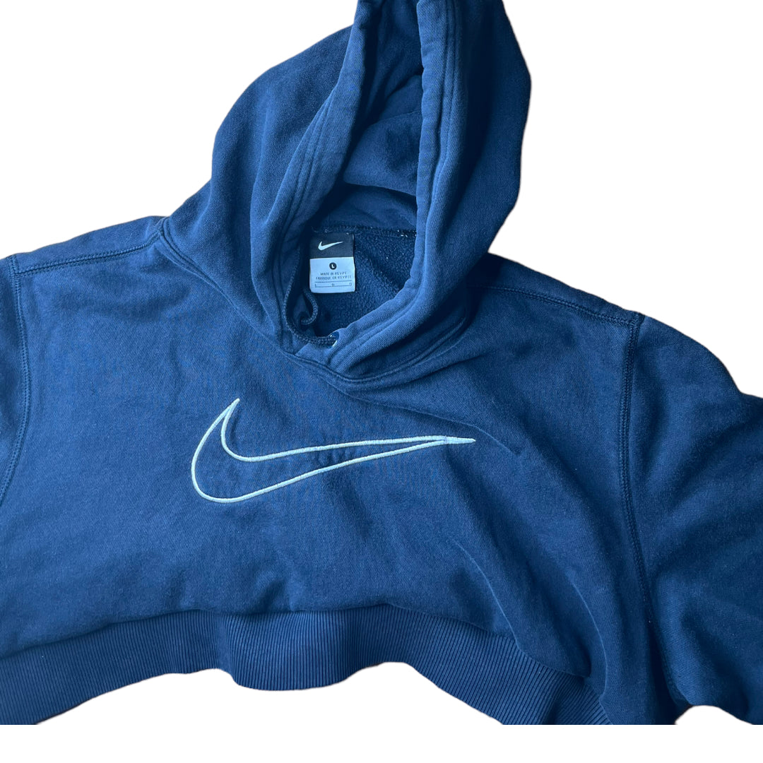 Vintage Nike Reworked Crop Hoodie