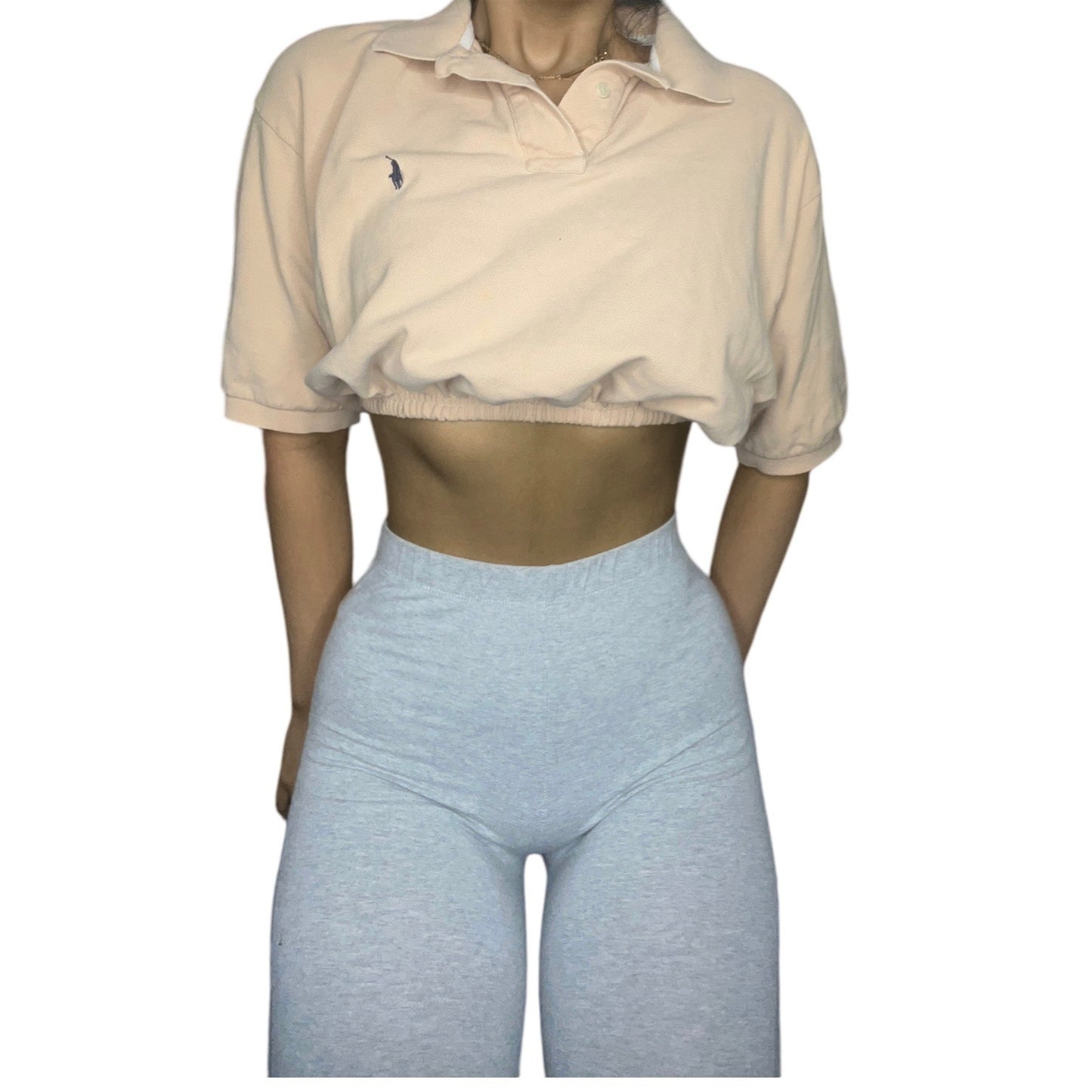 Ralph Lauren Polo Reworked Crop Top