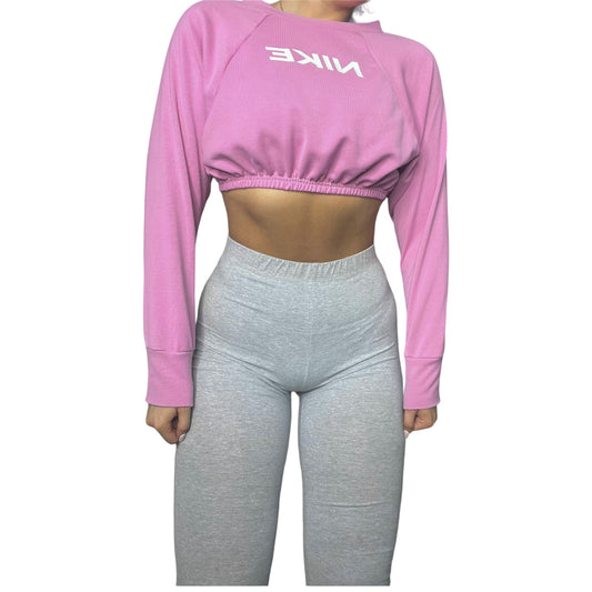 Nike Reworked Crop Crewneck Sweatshirt