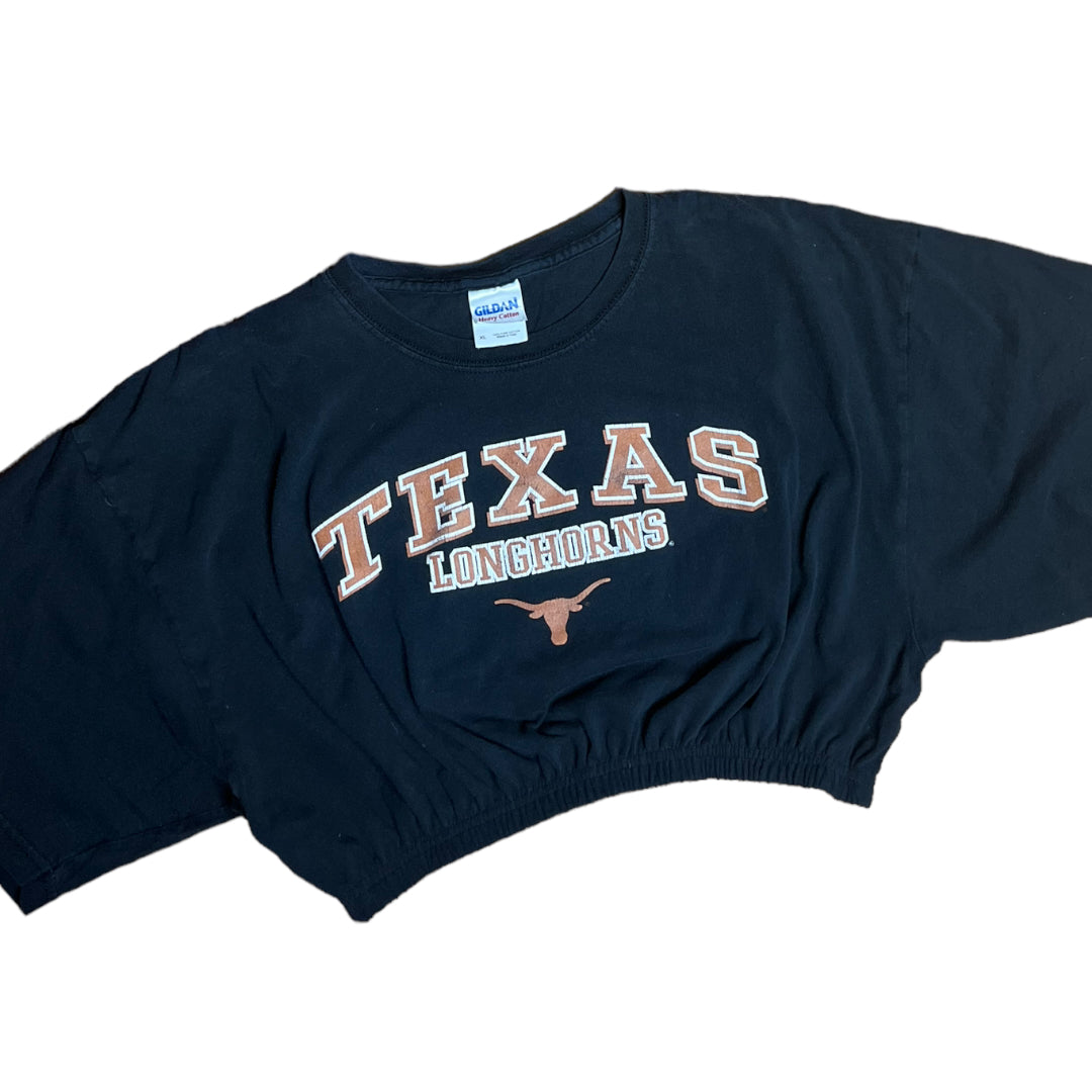 Texas Longhorns Reworked Crop Top