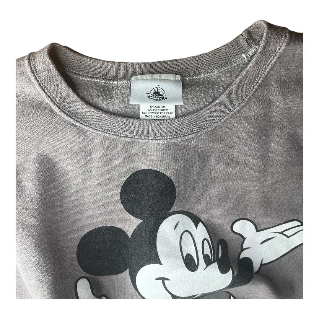 Vintage Disneyland Reworked Crop Crewneck