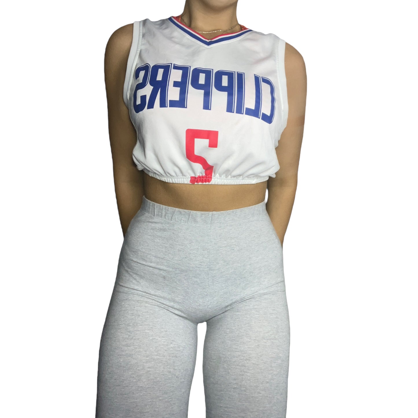 Los Angeles Clippers Reworked Crop Top