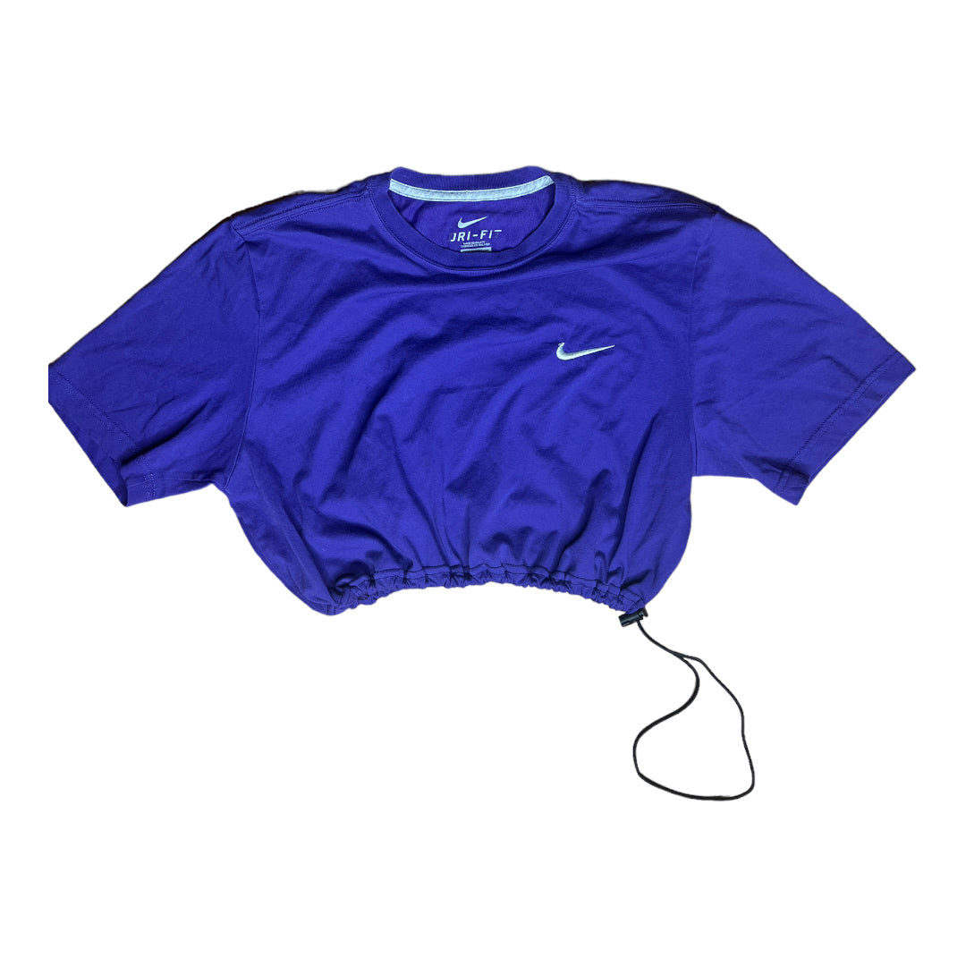 Nike Reworked Drawstring Crop Top