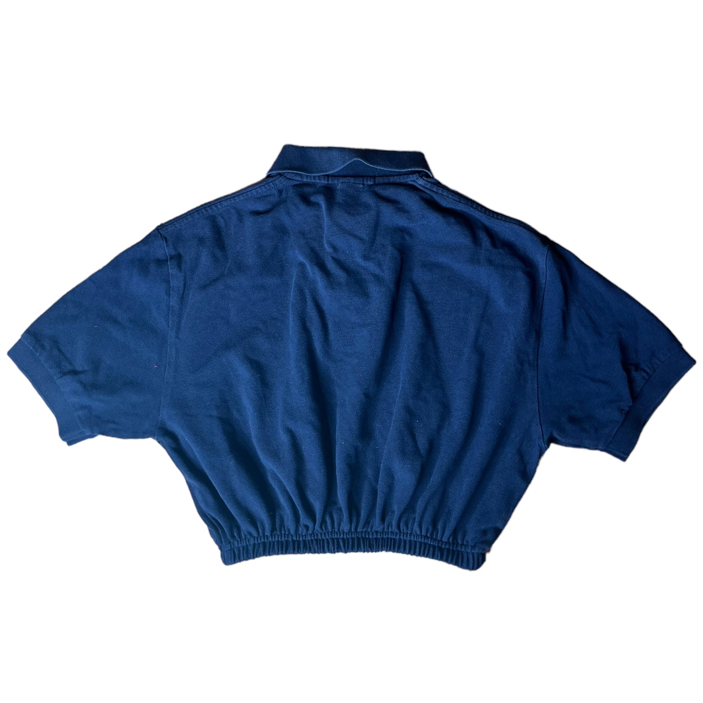 Ralph Lauren Polo Reworked Navy Crop Top