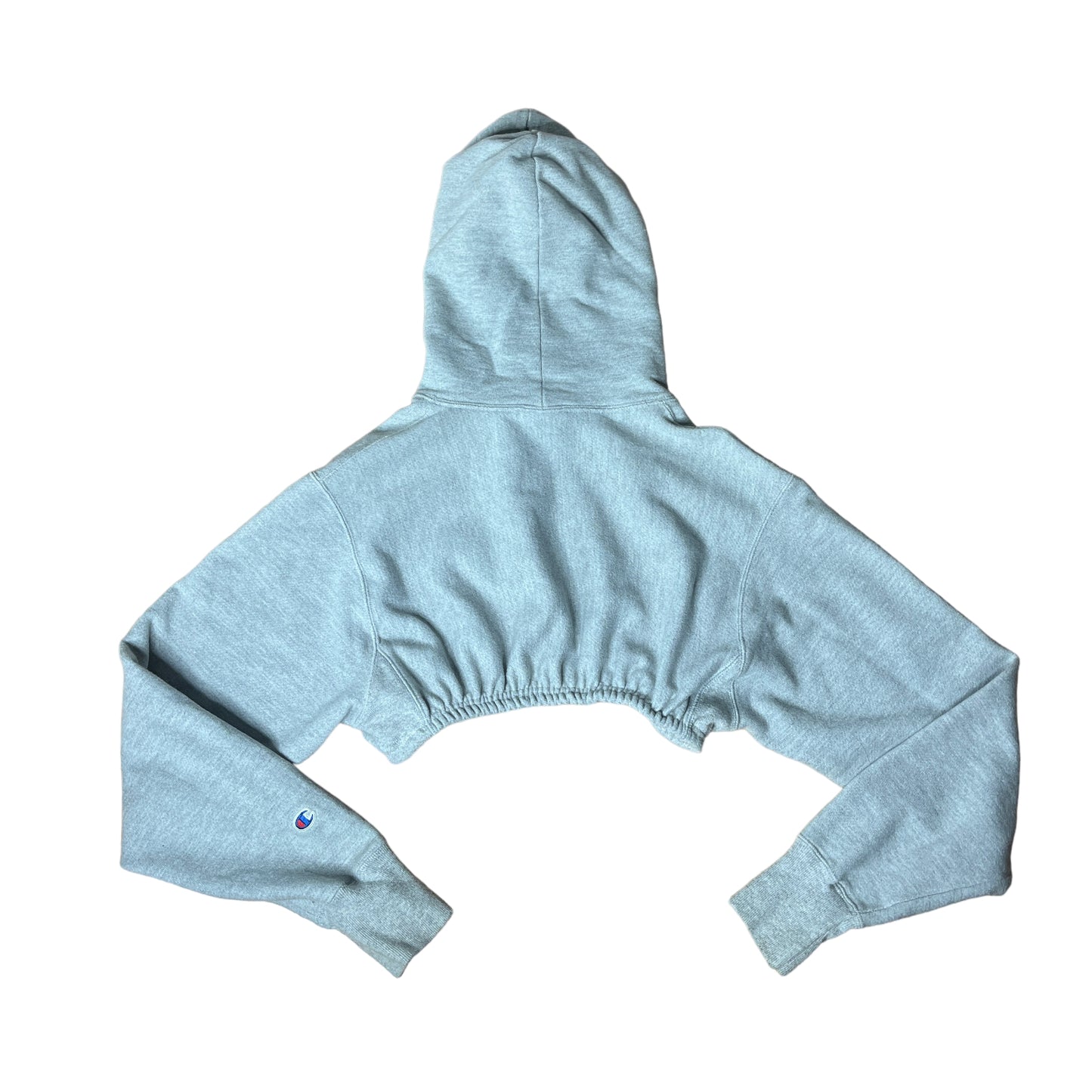 Champion Reverse Weave Reworked Crop Hoodie Sweatshirt