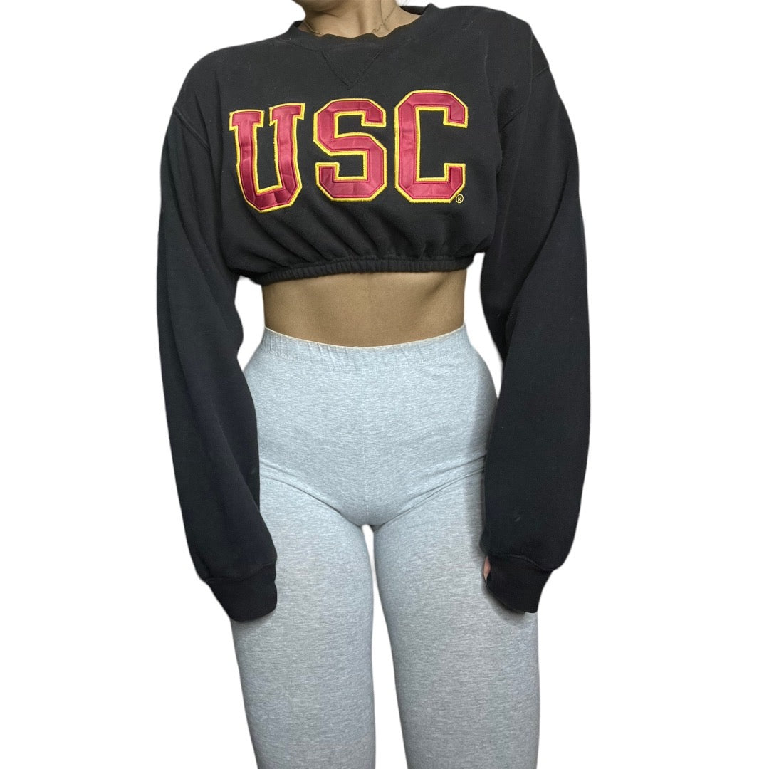 USC Reworked Crop Crewneck