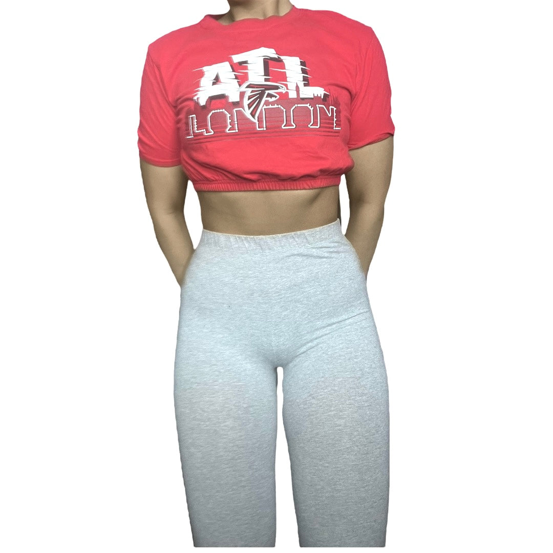 Atlanta Falcons Reworked Crop Top