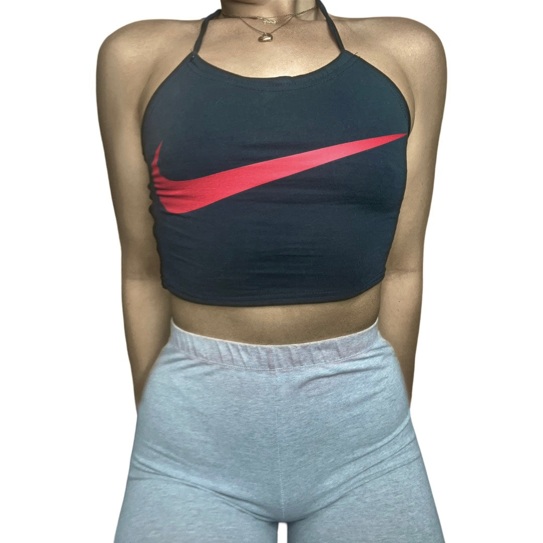 Nike Reworked Crop Halter Top