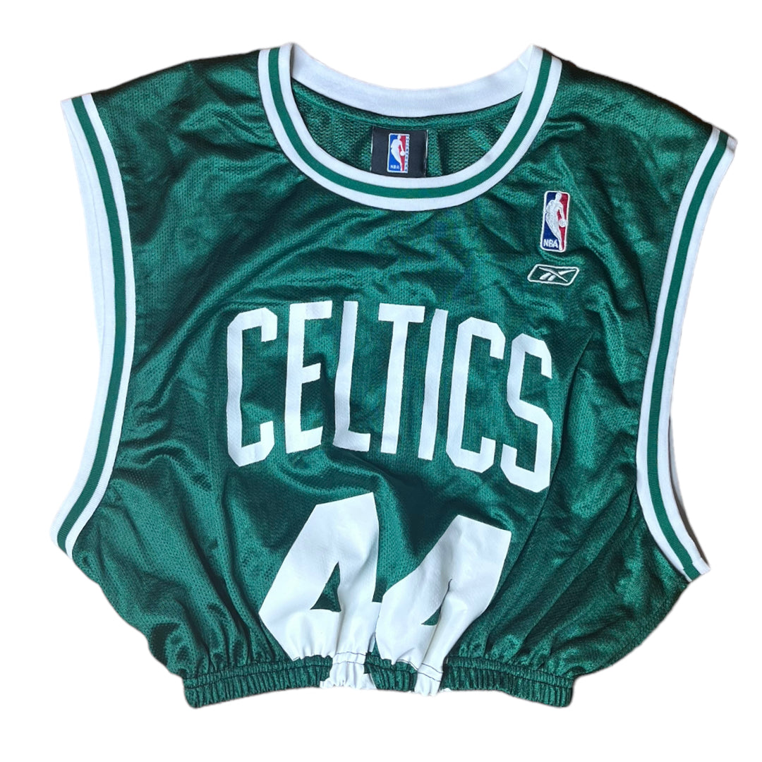 Boston Celtics Reworked Custom Crop Jersey